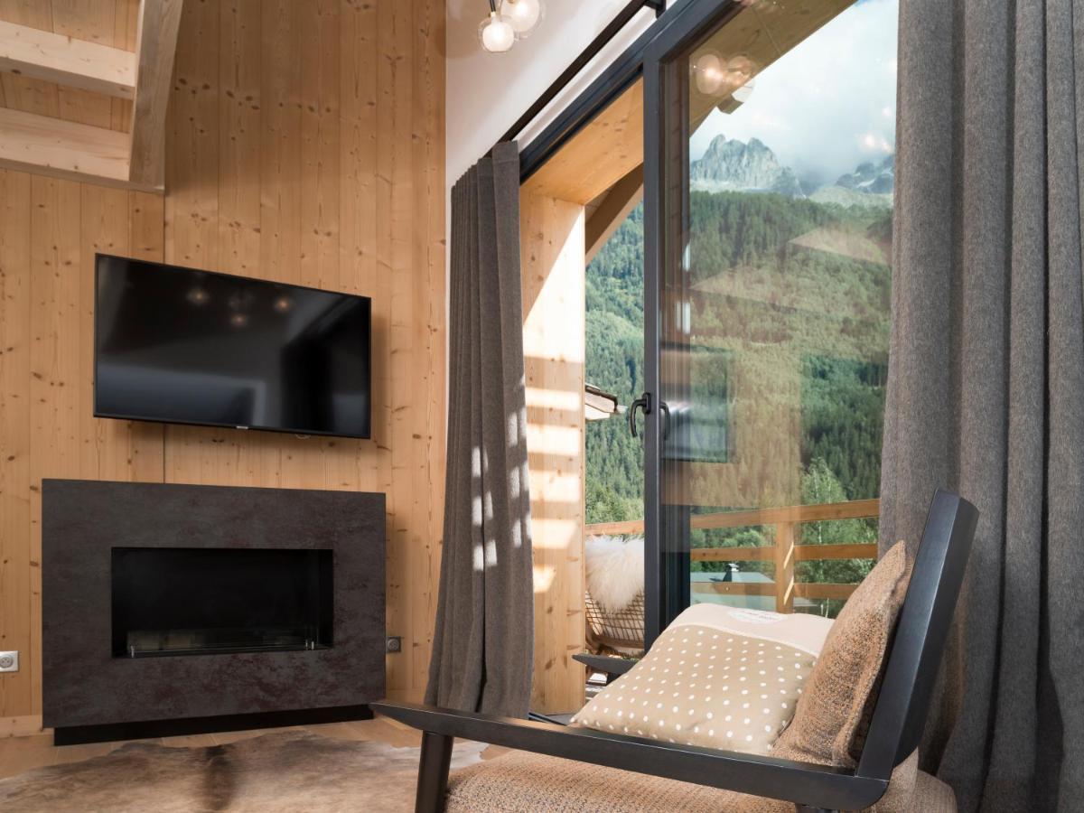 La Cordee 623-Luxury Apartment With Mountain View And Spa Chamonix Bagian luar foto